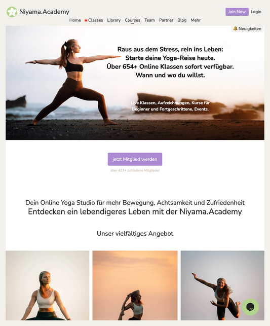 Niyama.Academy Online Yoga Studio